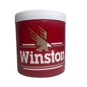 Vintage 90s Winston Cup NASCAR Freezable Fridge Can Koozie Cooler Sleeve Nostalg